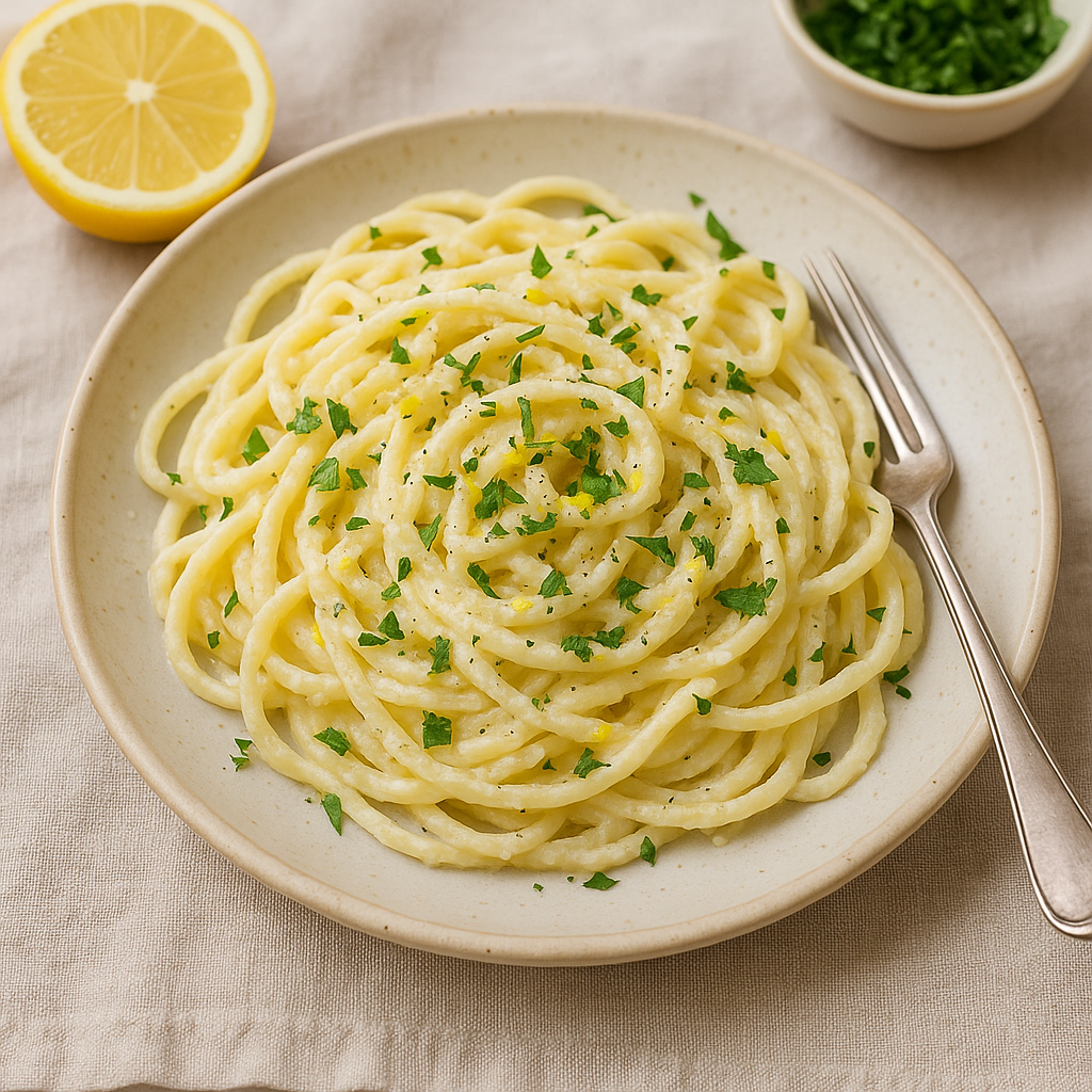 Lemon Ricotta Pasta with Fresh Herbs