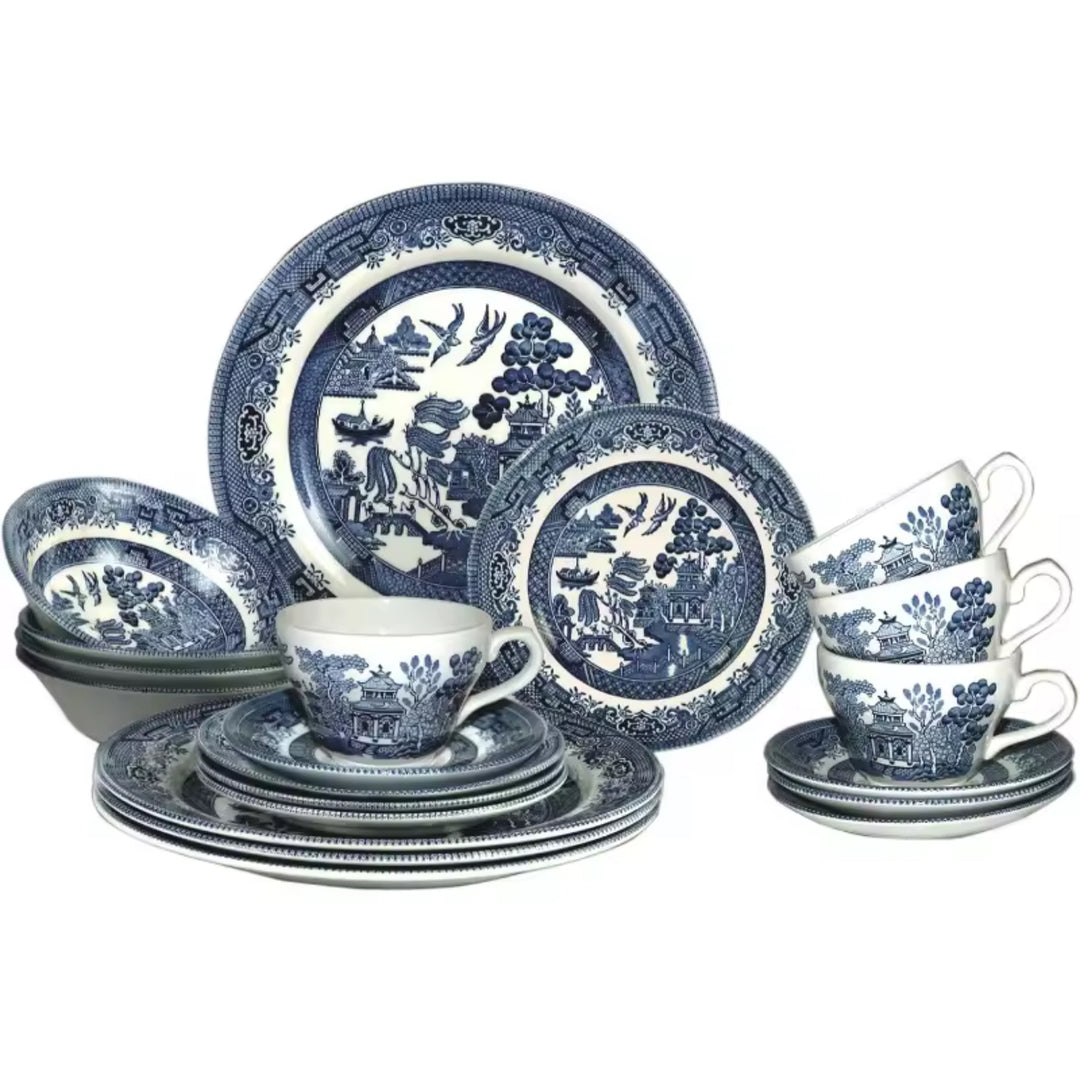 Colorful collection of unique tableware including handblown Tamarind glasses and Moroccan blue glassware, perfect for entertaining and adding flair to your dining experience.