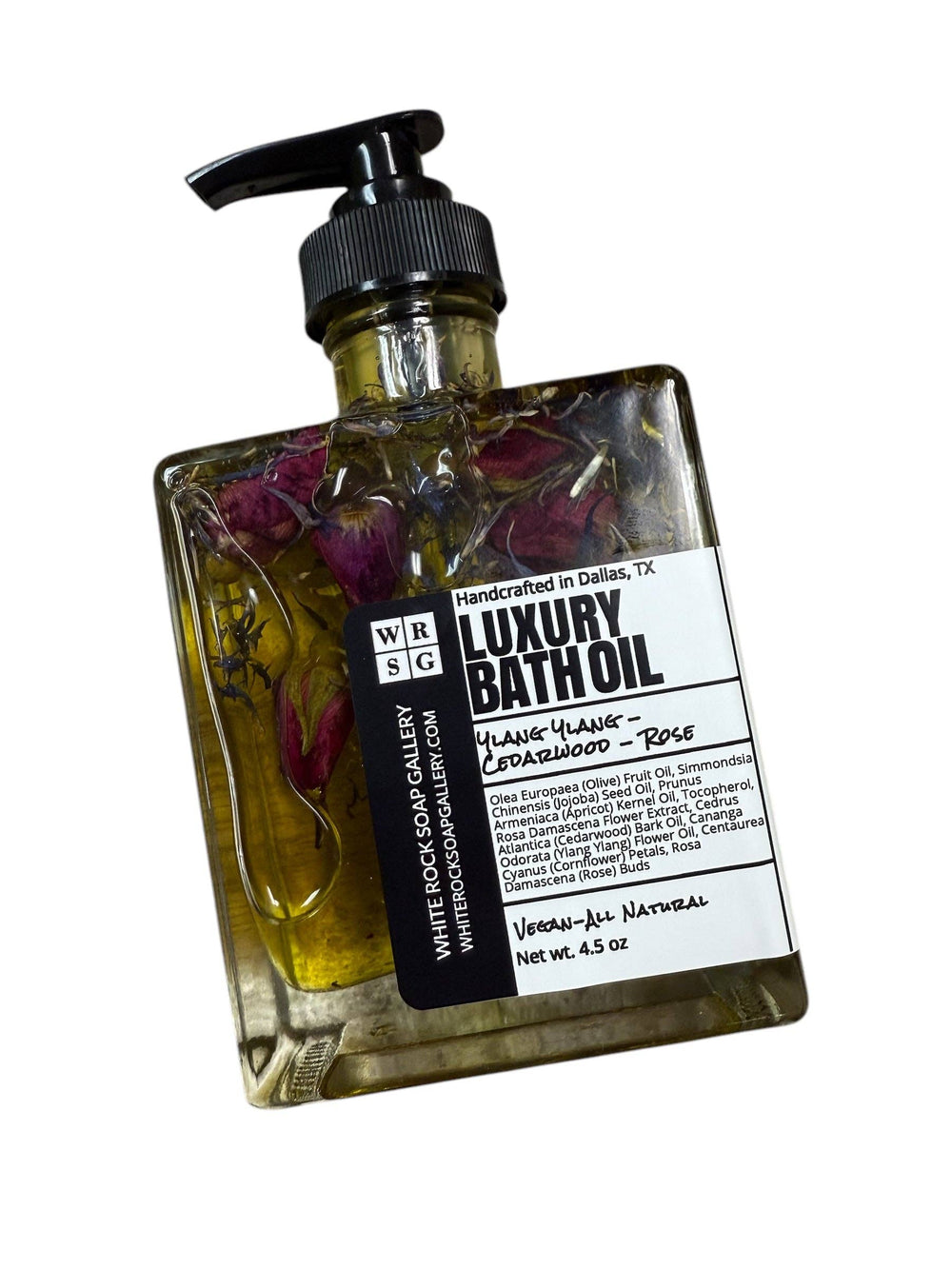 Luxurious Bath/Body Oil - Ylang Ylang Cedarwood & Rose-Casa Dolce