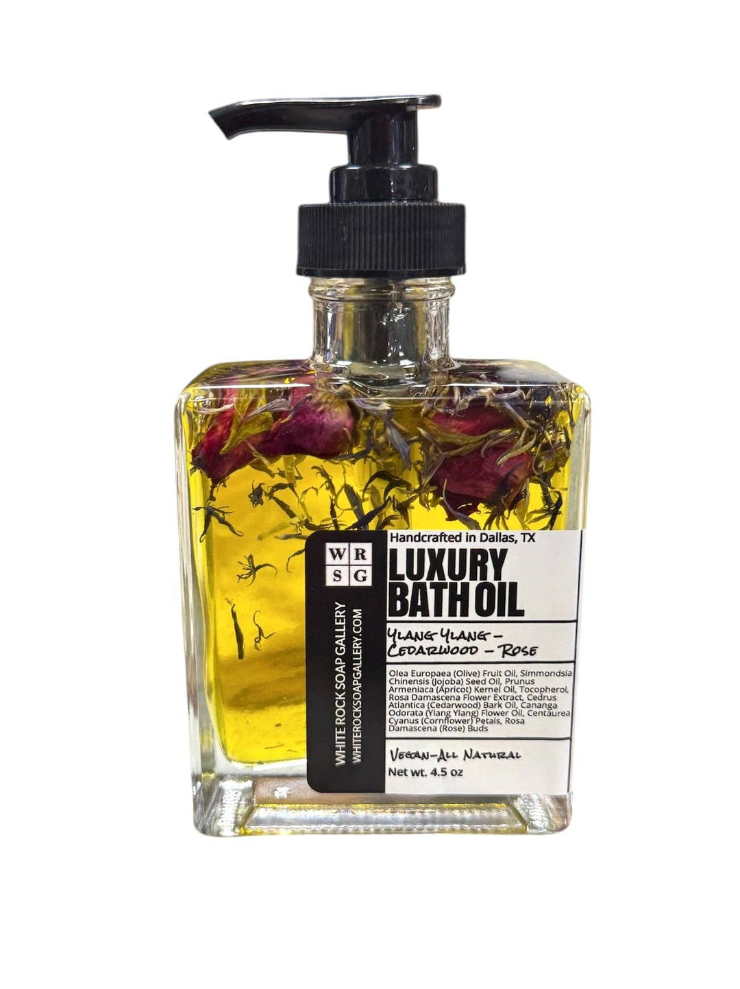 Luxurious Bath/Body Oil - Ylang Ylang Cedarwood & Rose-Casa Dolce