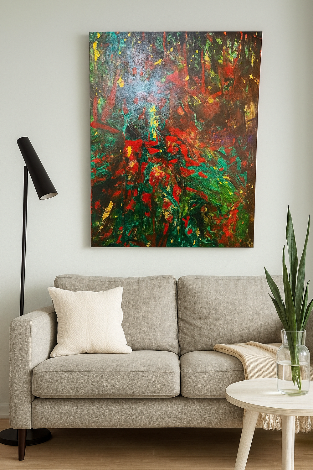 Jungle Pulse – Original Canvas Artwork-Casa Dolce