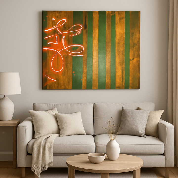 Ritual Script – Original Canvas Artwork-Casa Dolce