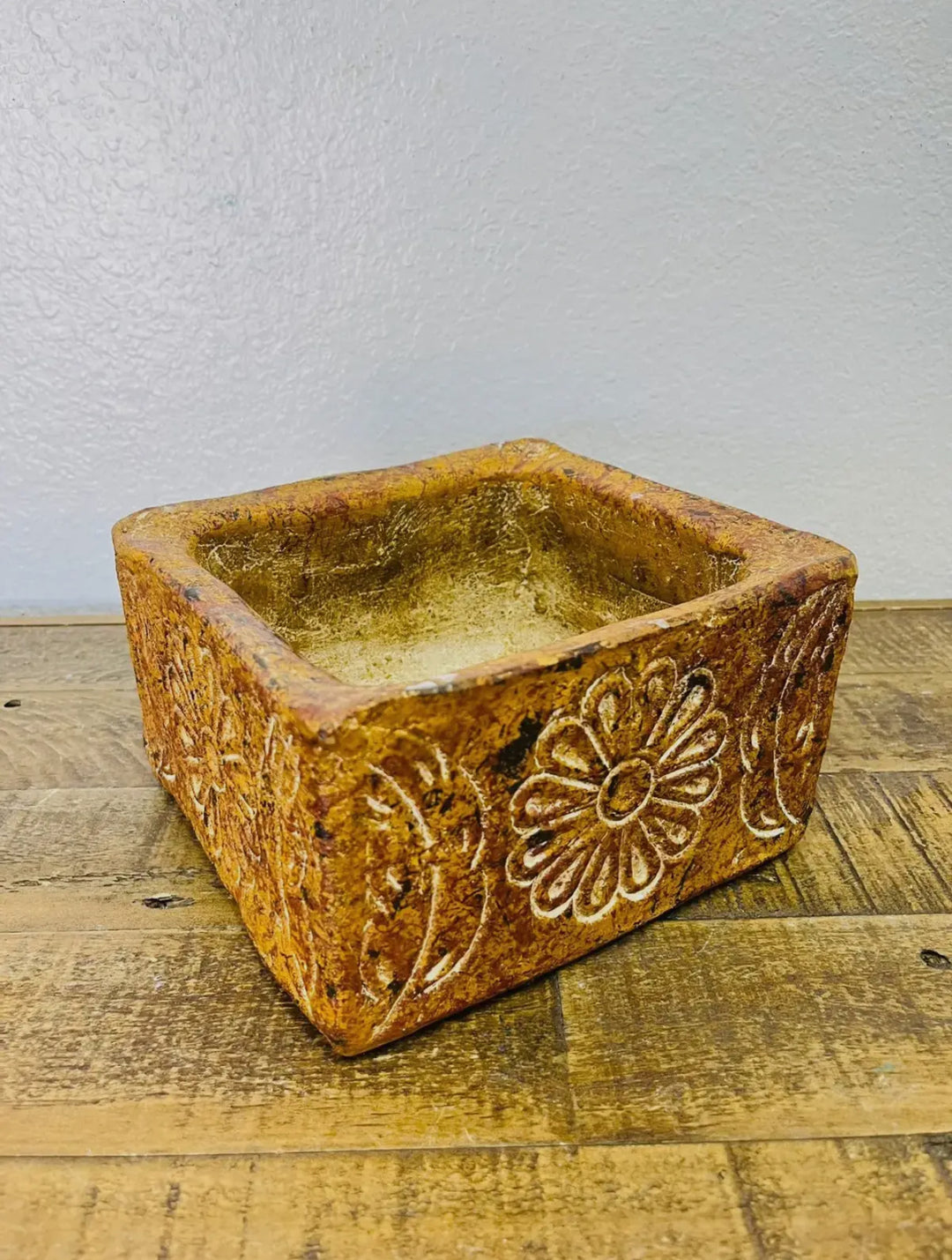 Square Clay Bowl White-Casa Dolce