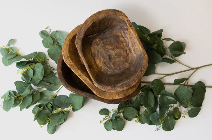 Petit Wooden Bowl-Casa Dolce