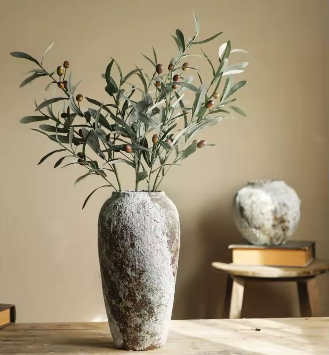 Rustic Ceramic Flower-Casa Dolce