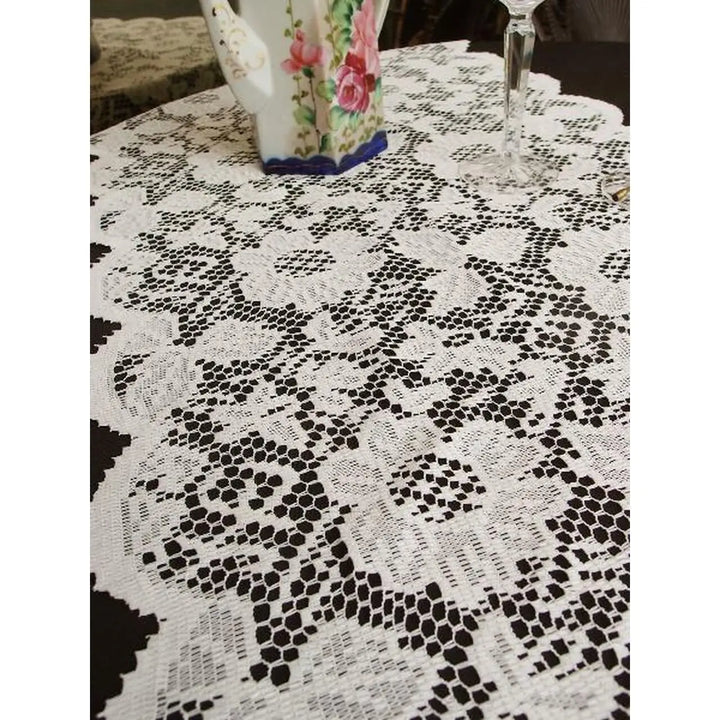 Lace Off White Table Runner-Casa Dolce