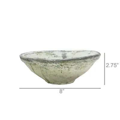 Rustic Terra Cotta Bowl - Med - Whitestone-Casa Dolce