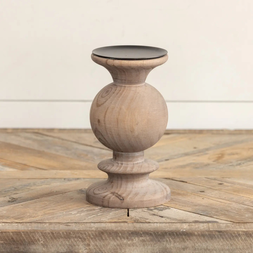 7.75" Serenity Pillar Candle Holder-Casa Dolce