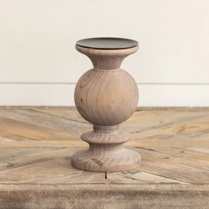 7.75" Serenity Pillar Candle Holder-Casa Dolce