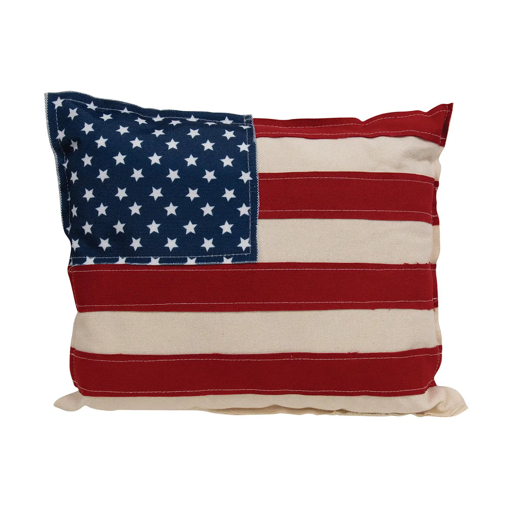 Patriotic Flag Fabric Pillow-Casa Dolce