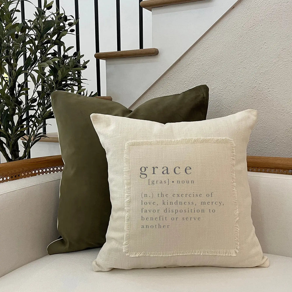 Grace Definition Pillow Cover-Casa Dolce
