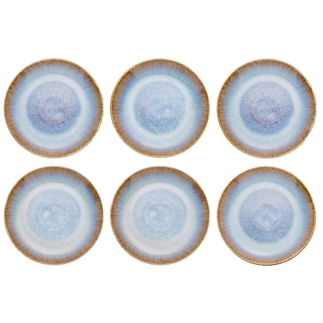 Set of 12 Plates - Alegria Blue-Casa Dolce