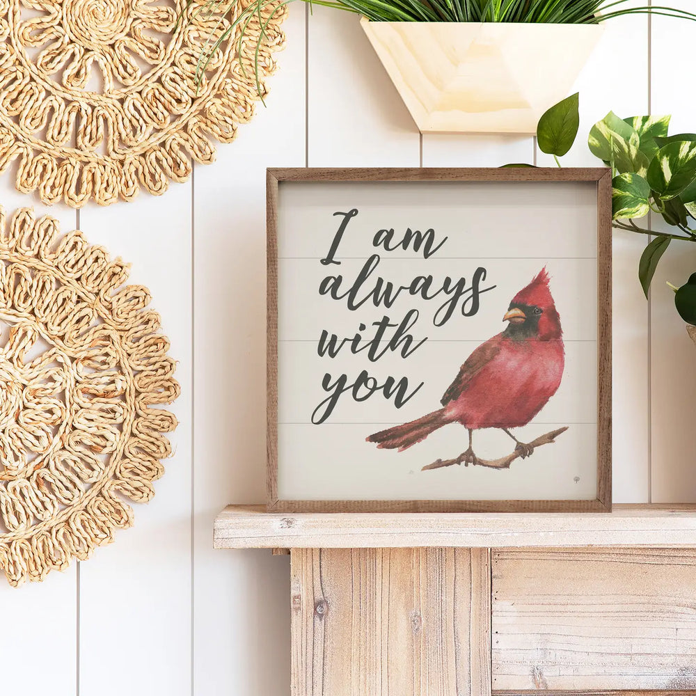 I Am Always with You Cardinal White-Casa Dolce