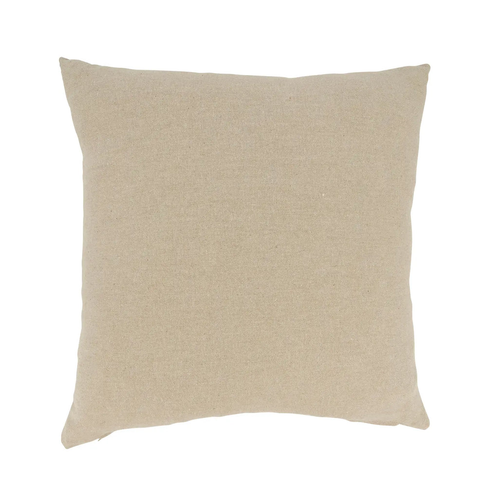 Coastal Embroidered Anchor Pillow-Casa Dolce