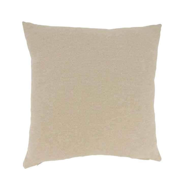 Coastal Embroidered Anchor Pillow-Casa Dolce