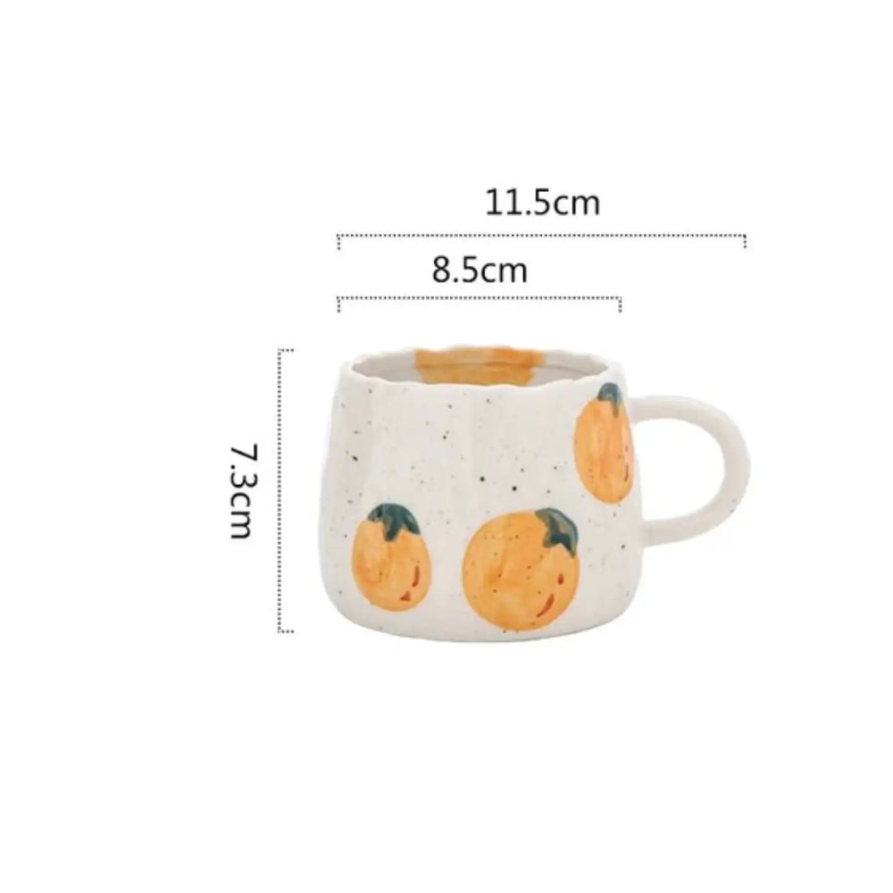 Ceramic Fruit Printed Mugs | Coffee Cups | Drinkware-Casa Dolce