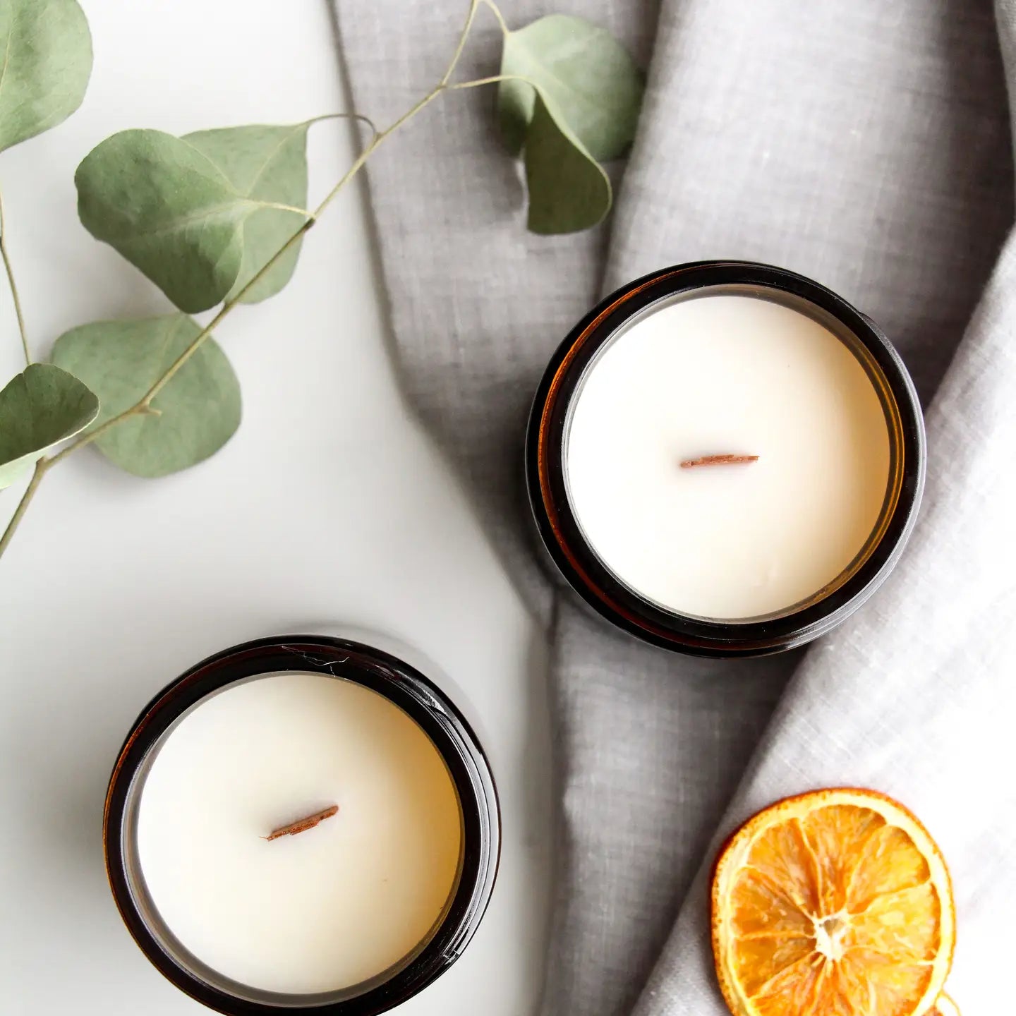 8 oz Amber Candles | Best Seller Scents-Casa Dolce