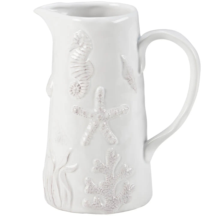 Embossed Beach Pitcher-Casa Dolce
