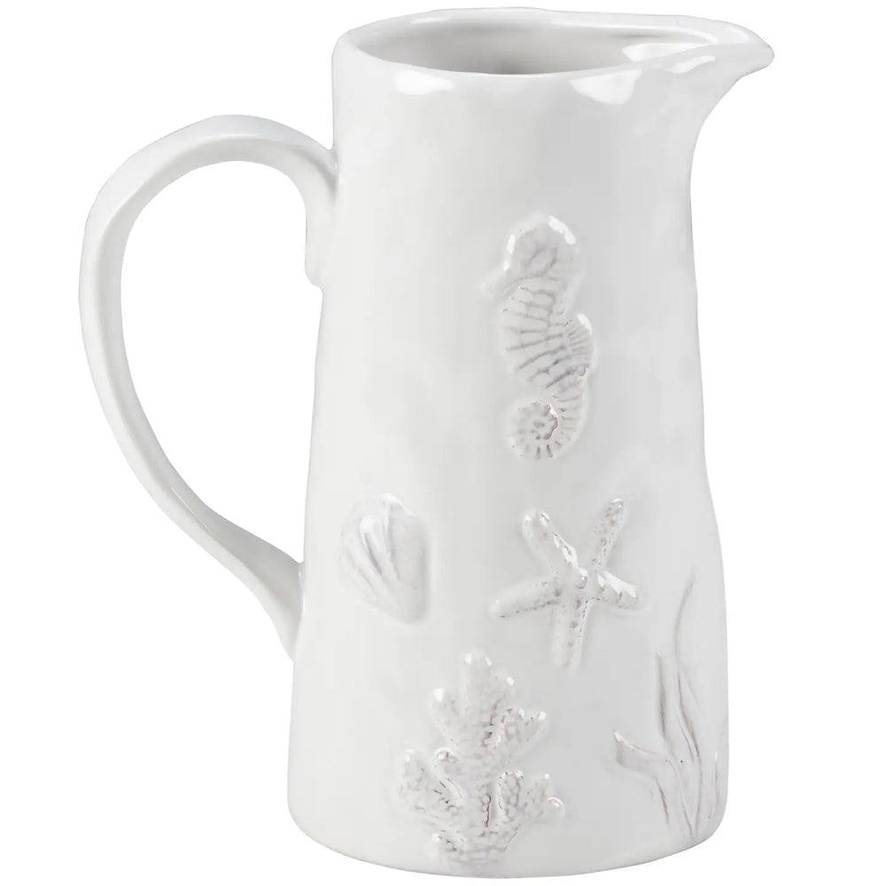 Embossed Beach Pitcher-Casa Dolce
