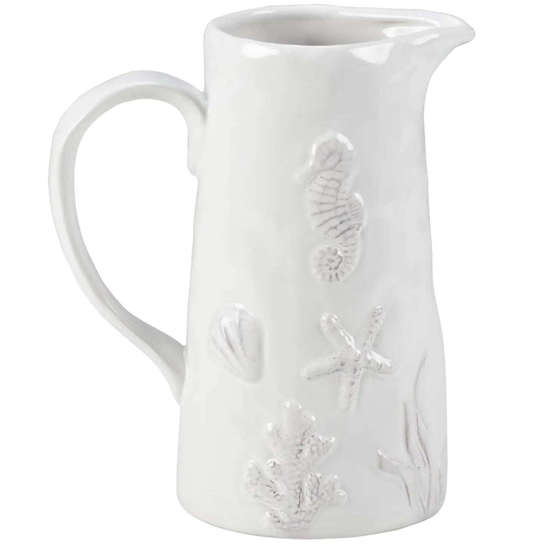 Embossed Beach Pitcher-Casa Dolce