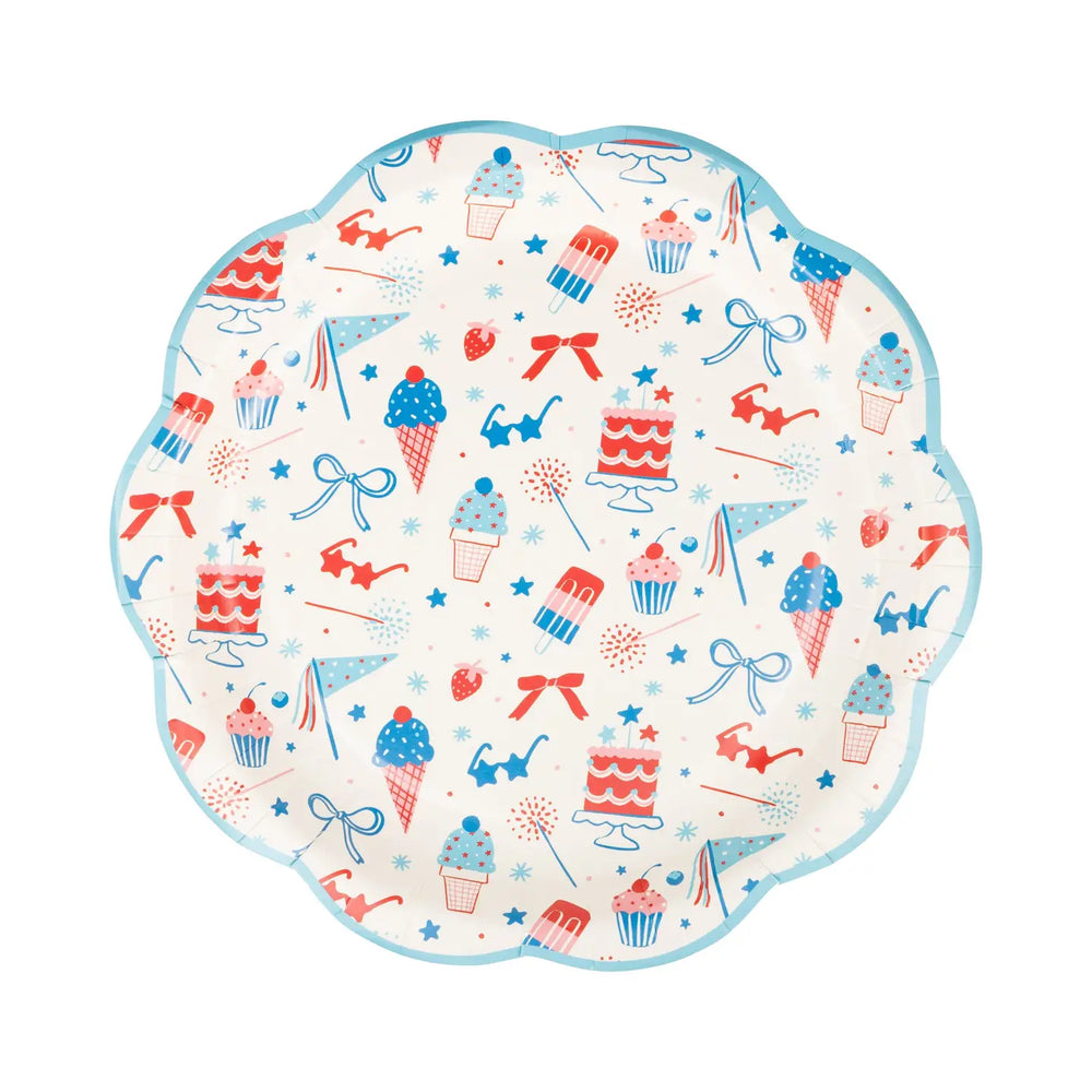 Summer Treats 9" Plate-Casa Dolce