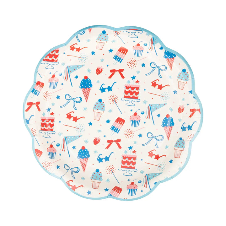 Summer Treats 9" Plate-Casa Dolce