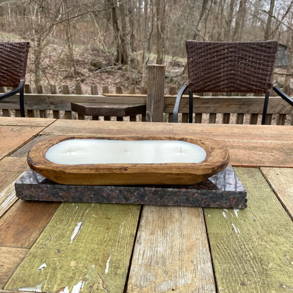 Citronella Dough Bowl Candle-Casa Dolce