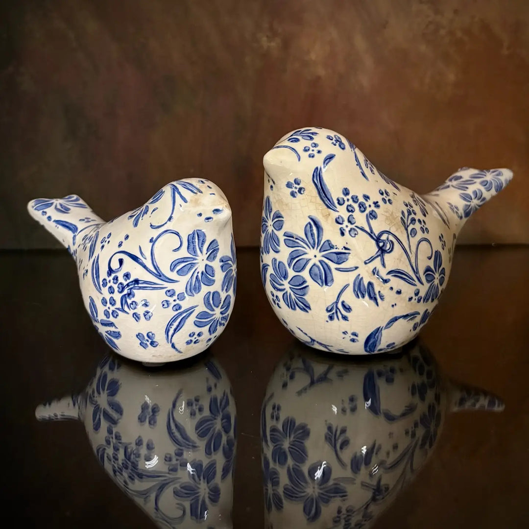 Set of 2 Flora Birds-Casa Dolce
