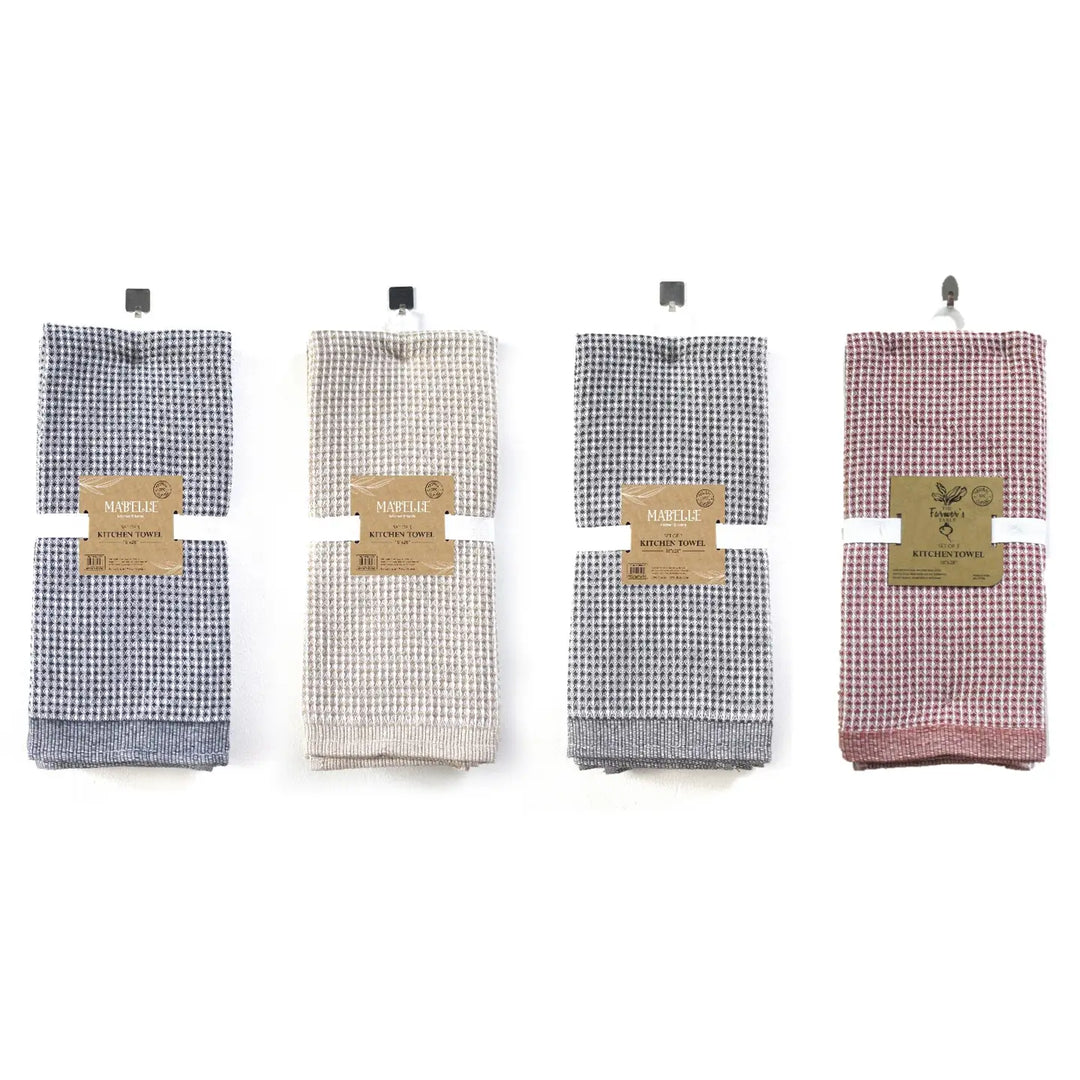 3-Pack Kitchen Towels Assorted Designs Vary-Casa Dolce