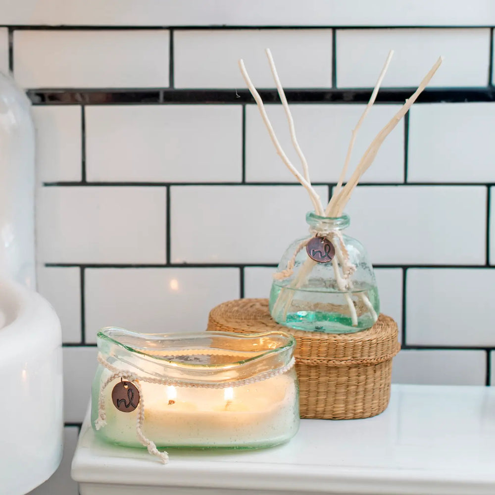 Windward Reed Diffuser - Driftwood & Sea Salt-Casa Dolce