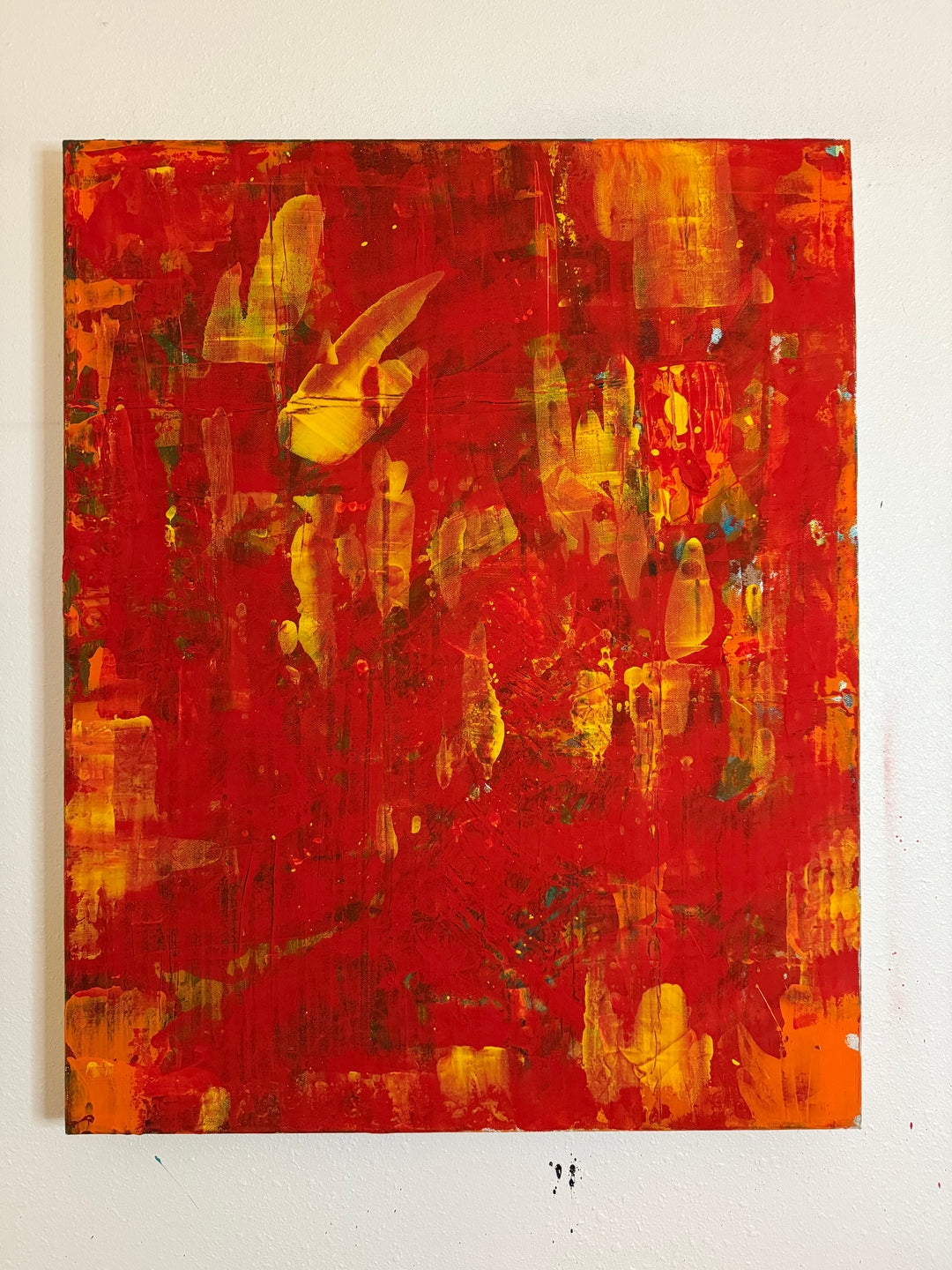 Amber Ritual – Original Canvas Artwork-Casa Dolce