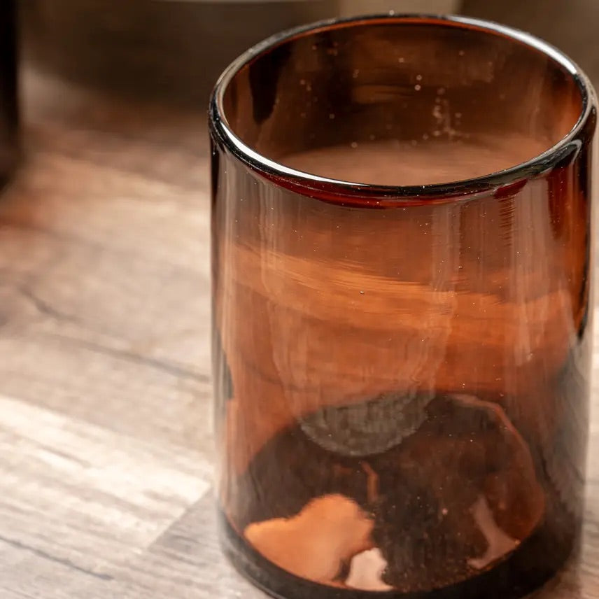 Handblown Mexican Dof Glasses - Tamarind (Set of 6)-Casa Dolce