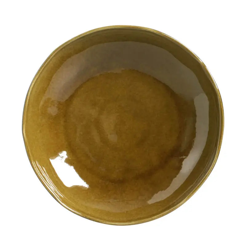 Bio Stoneware Amber Salad Bowl, 28 oz-Casa Dolce