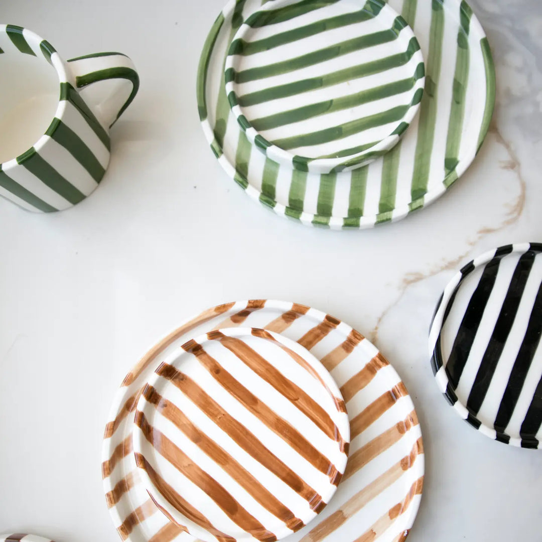 Striped Plates-Casa Dolce
