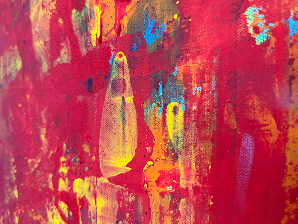 Amber Ritual – Original Canvas Artwork-Casa Dolce