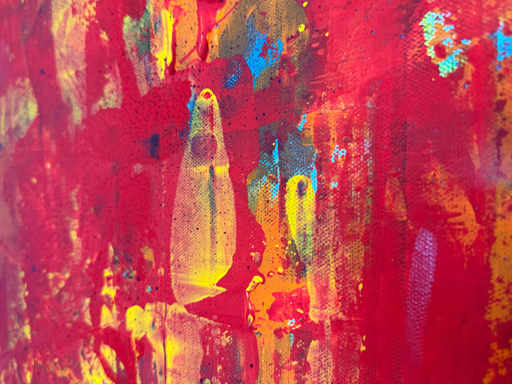 Amber Ritual – Original Canvas Artwork-Casa Dolce