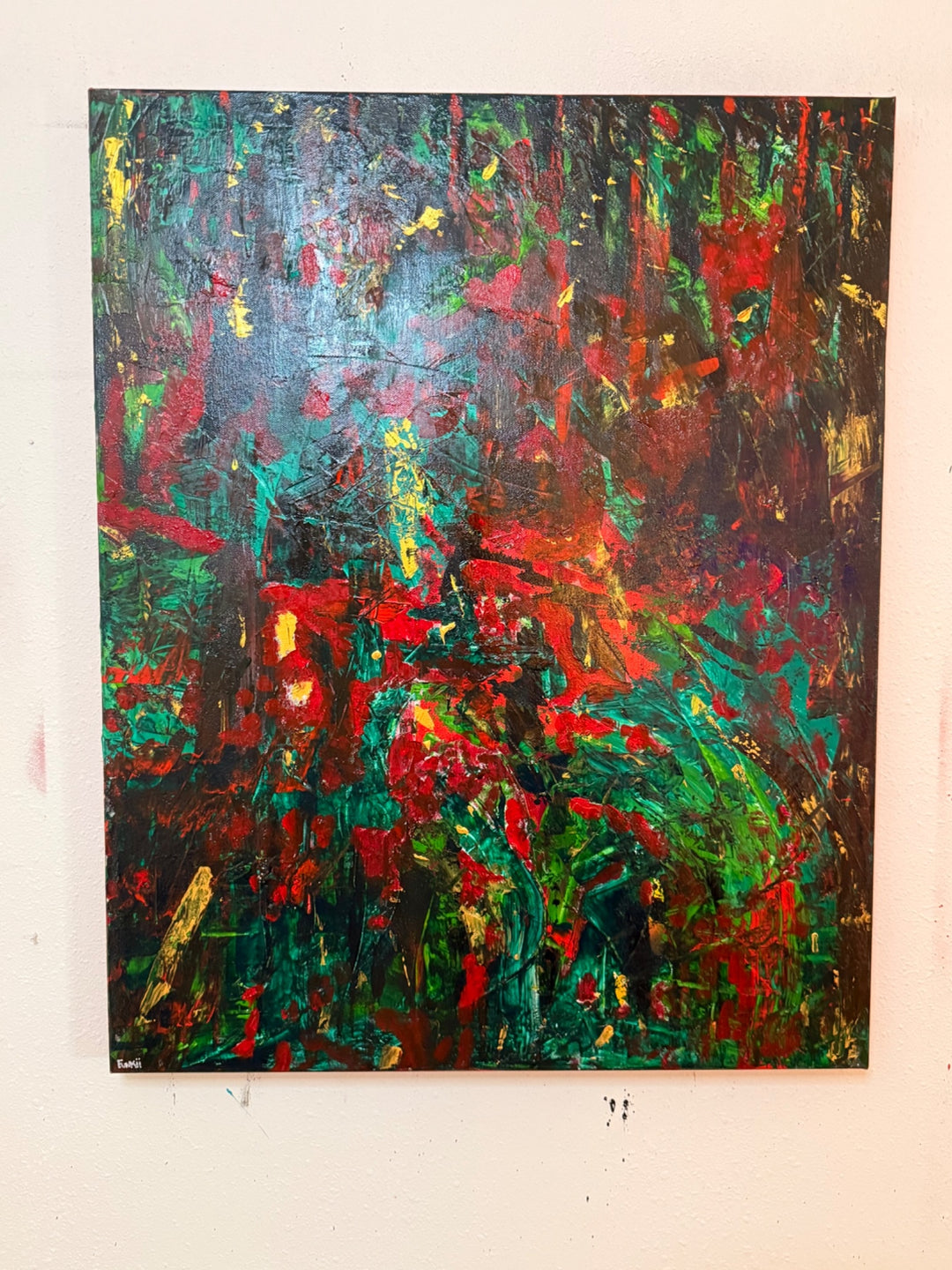 Jungle Pulse – Original Canvas Artwork-Casa Dolce