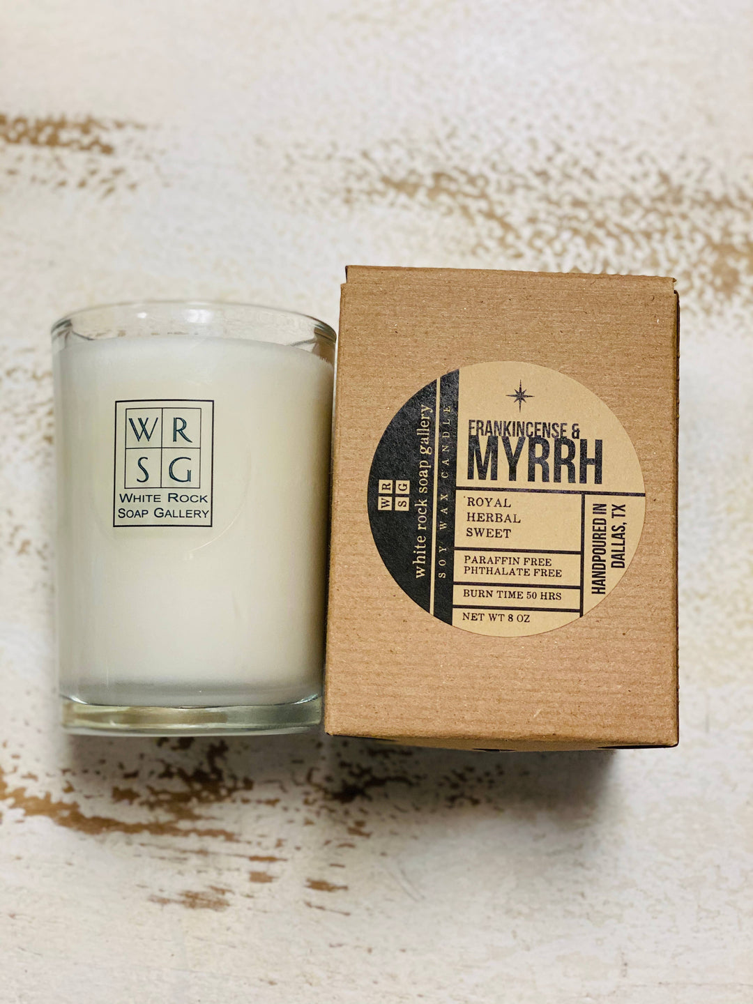 Candle 8 oz Soy Wax-Casa Dolce